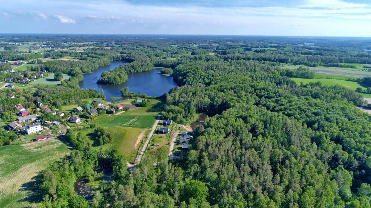 Osada Skoczkowo Komfortowe Domki Z Jacuzzi Nad Jeziorem- Sauna- Balia- Prywatny Staw Wedkarski Podiazy Esterno foto