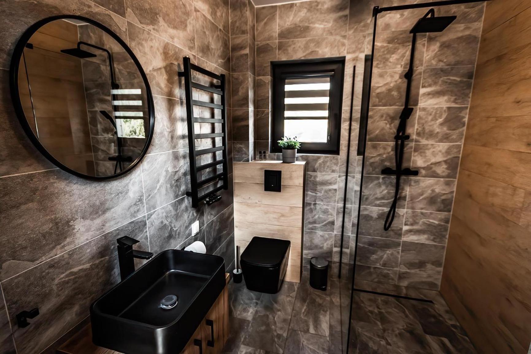 Osada Skoczkowo Komfortowe Domki Z Jacuzzi Nad Jeziorem- Sauna- Balia- Prywatny Staw Wedkarski Podiazy Esterno foto